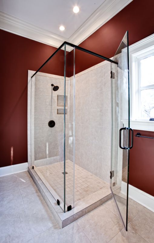 Minimalist Frameless Shower